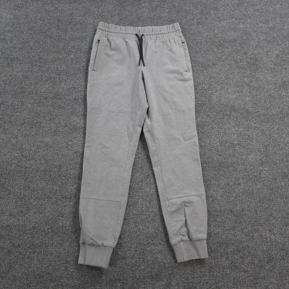 BYLT Pants Mens S Gray Elite Jogger Stretch Performance Gym Running Training